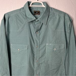NEW Wyoming Traders Pearl Snap Western Button Up Shirt Size XXL